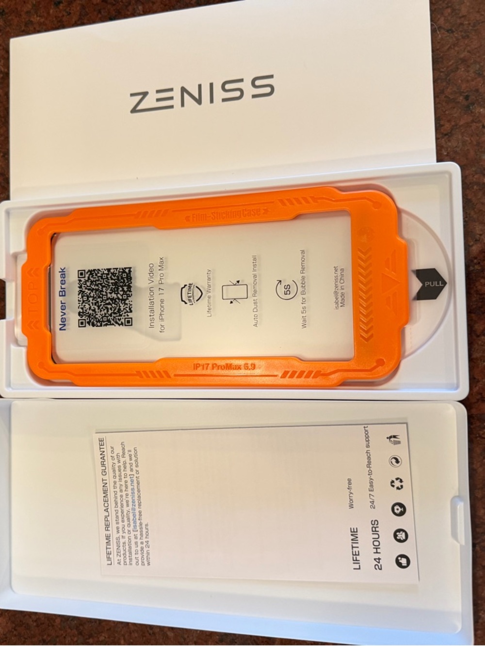 iPhone 17 Pro Max 2 Pack - Zeniss Screen Protector